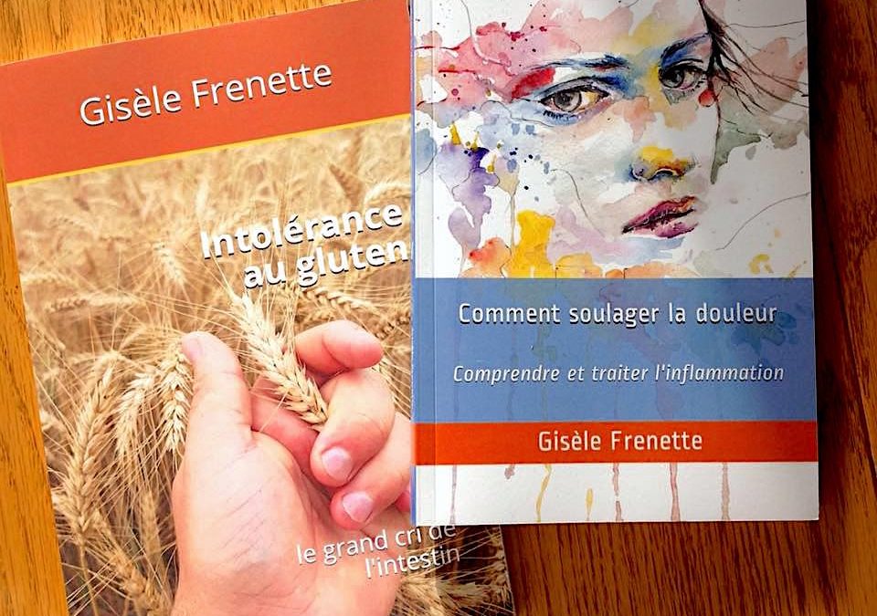 2 livres : endométriose et intolérance au gluten